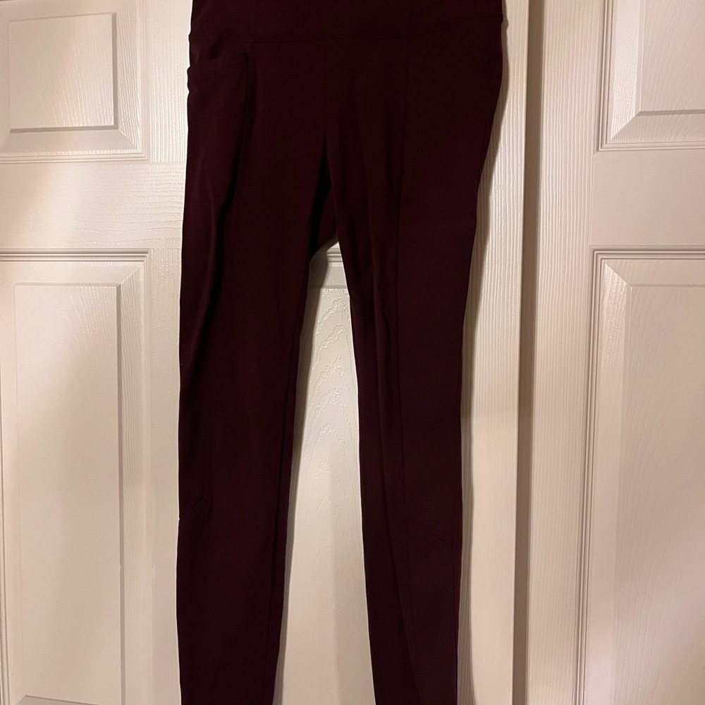 Athleta Women's Burgundy Pants